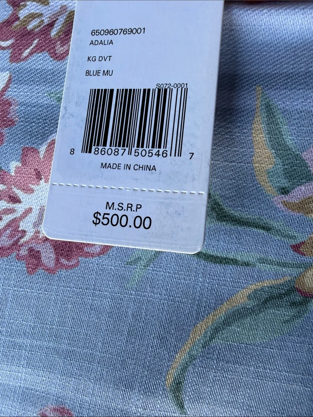 NWT Ralph Lauren Adalia Duvet Cover Blue Multi Size King